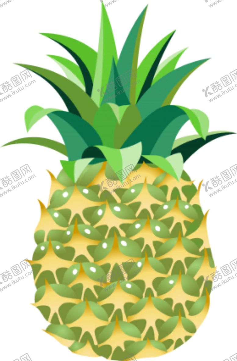 编号：42547406271254506698【酷图网】源文件下载-菠萝卡通菠萝