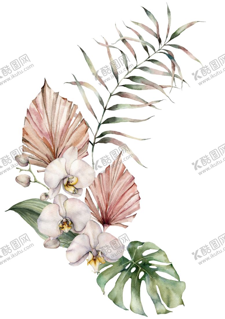 编号：17211407081430597052【酷图网】源文件下载-植物花朵装饰图案
