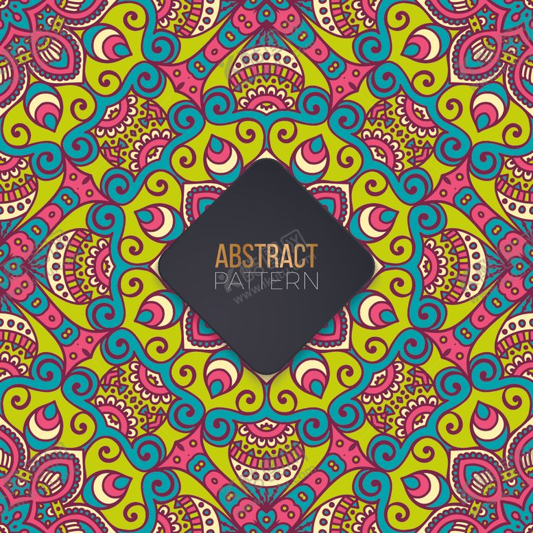 编号：71782809191056509696【酷图网】源文件下载-曼陀罗花纹