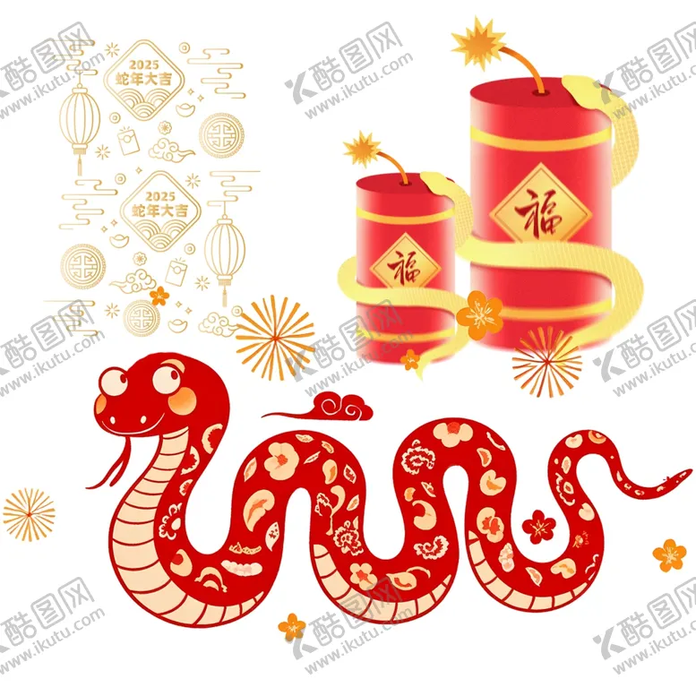 编号：81627002280009097180【酷图网】源文件下载-春节素材