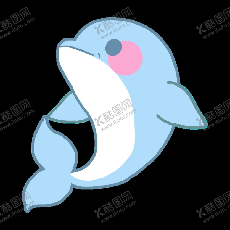 编号：86735010121204459374【酷图网】源文件下载-可爱海豚
