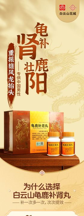 医药保健品补肾丸详情页