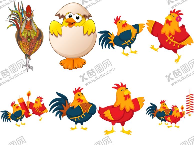 编号：36499009111640044901【酷图网】源文件下载-卡通鸡