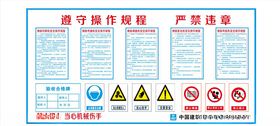 遵守操作规程严禁违章作业