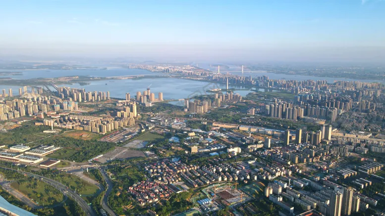 编号：10853605081755062433【酷图网】源文件下载-九江城市鸟瞰实景
