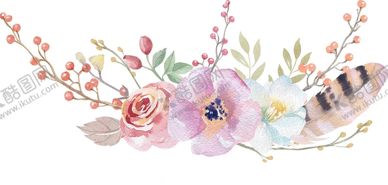 编号：56135111011850048851【酷图网】源文件下载-水墨花朵