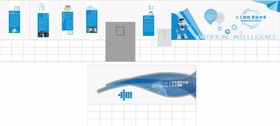 企业科技文化墙背景板