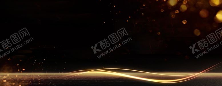 编号：40775801140645027956【酷图网】源文件下载-黑金大气展板背景