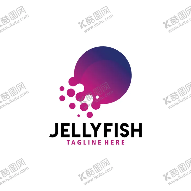 编号：30159210082047477064【酷图网】源文件下载-水母logo