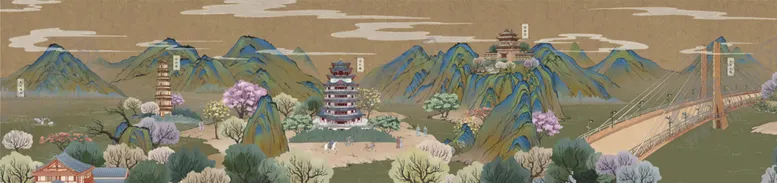 编号：46874901310321012620【酷图网】源文件下载-千里江山图