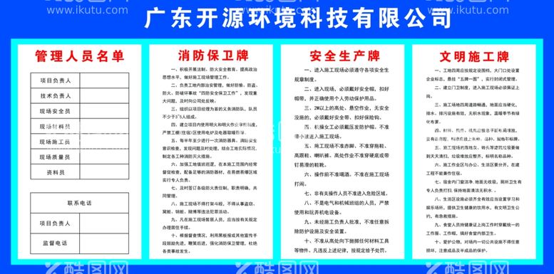 编号：33580611262046274835【酷图网】源文件下载-四图五图一排制度牌