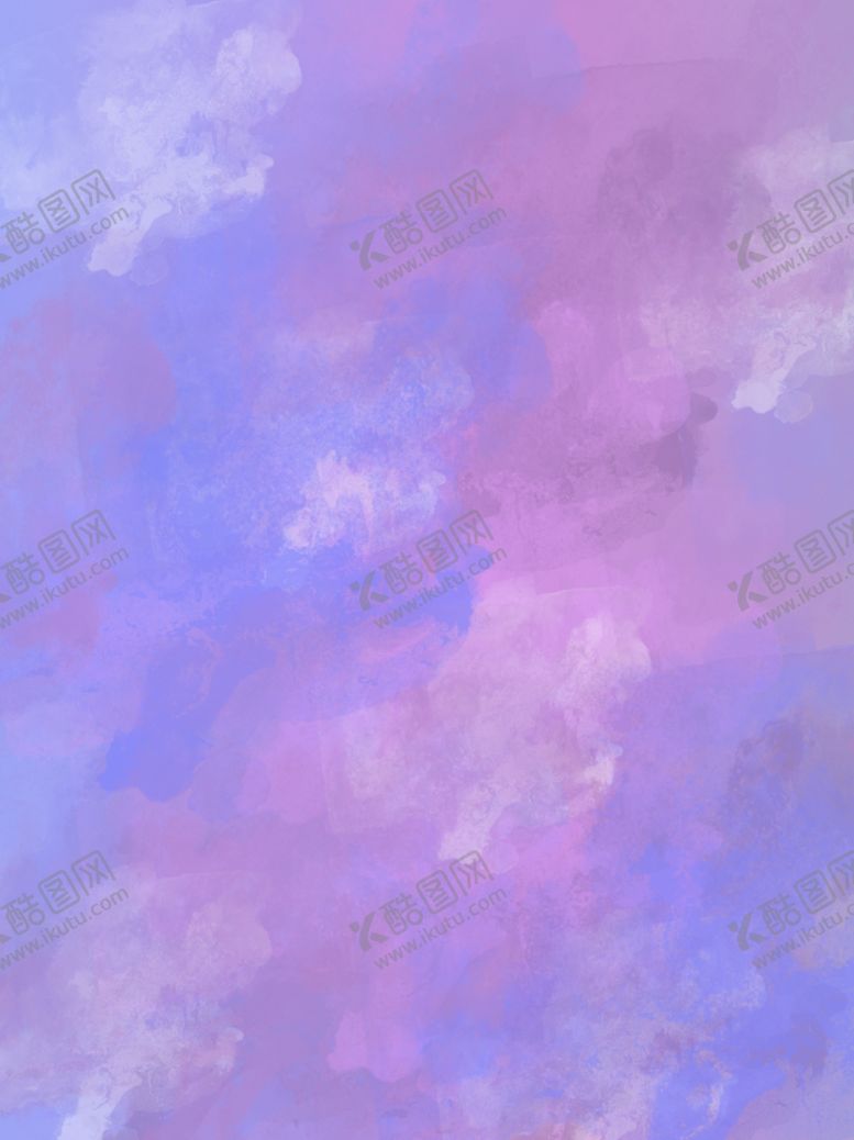 编号：88480106280145291970【酷图网】源文件下载-清新蓝紫色水彩渐变效果背景图