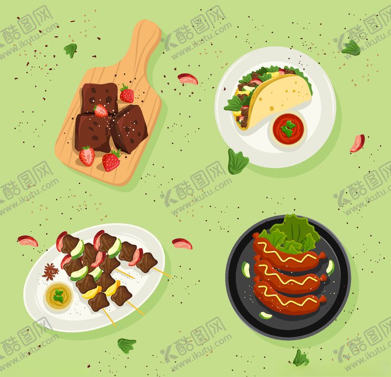 编号：42554310250058326189【酷图网】源文件下载-美味食物