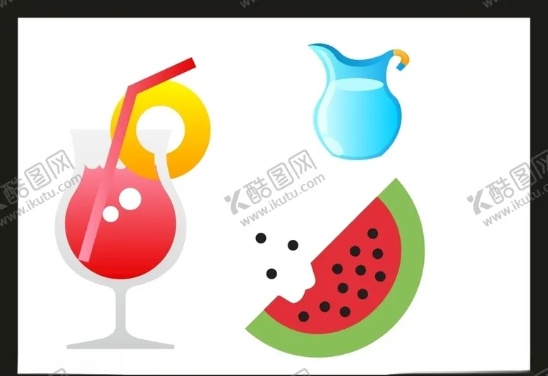 编号：99207504090649277451【酷图网】源文件下载-卡通美食餐饮