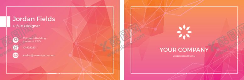 编号：19720909280951546609【酷图网】源文件下载-名片卡片卡券