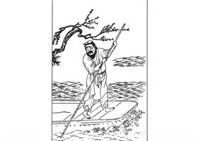 古代人物素材将军威风和尚