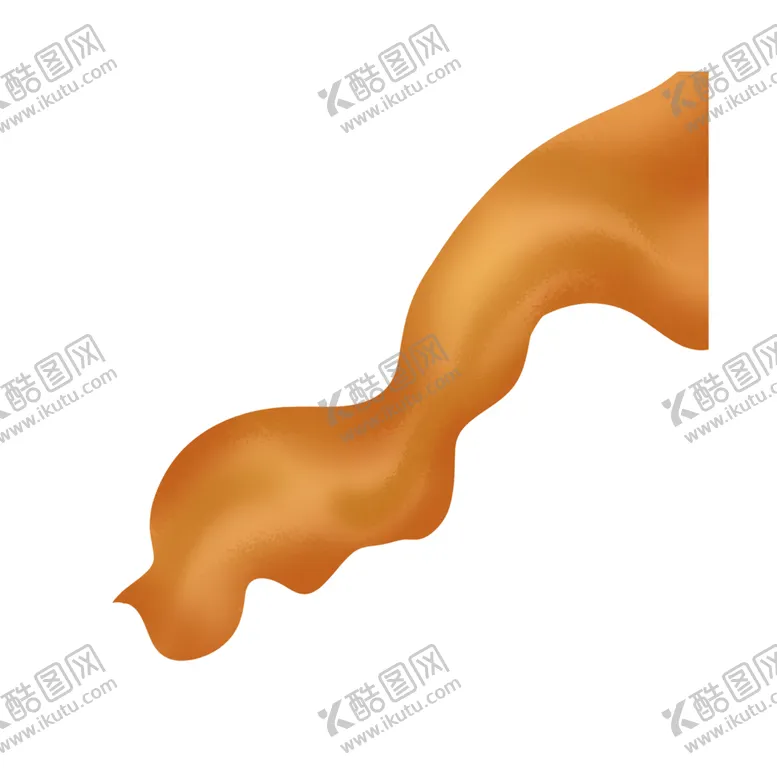 编号：66232606231554491526【酷图网】源文件下载-金色飘带