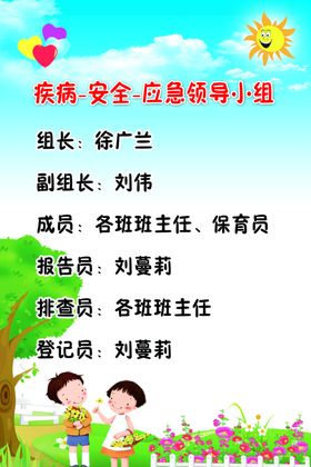 幼儿园疾病安全应急预案
