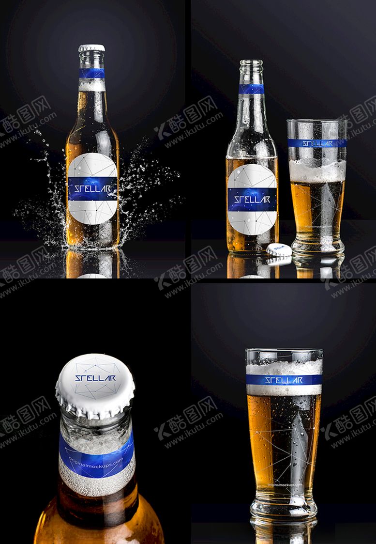 编号：94635510211052094867【酷图网】源文件下载-啤酒样机