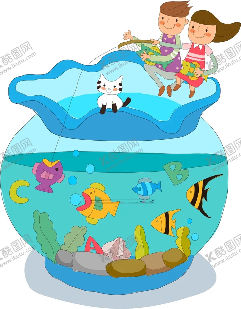编号：46189309121905230481【酷图网】源文件下载-儿童插画