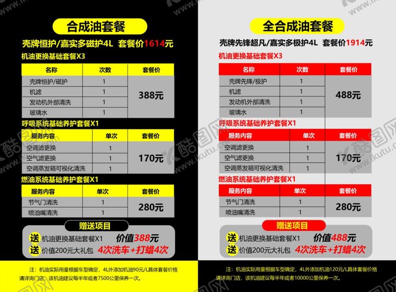 编号：23589006300645338924【酷图网】源文件下载-车机油价格表