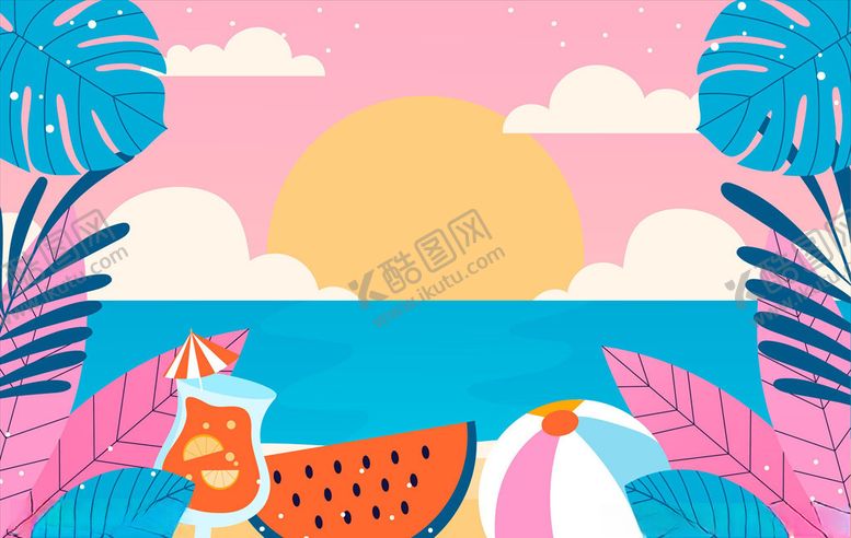 编号：98191105100155542947【酷图网】源文件下载-夏日