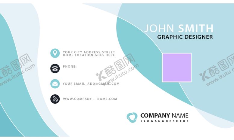 编号：55059110281610172002【酷图网】源文件下载-名片模板