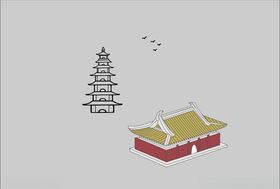 大坝树木河流古风水痕