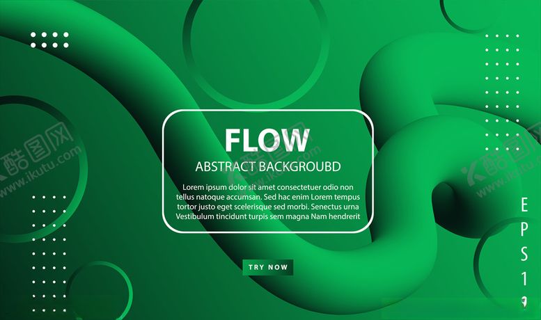 编号：99503610022031373031【酷图网】源文件下载-绿色流体
