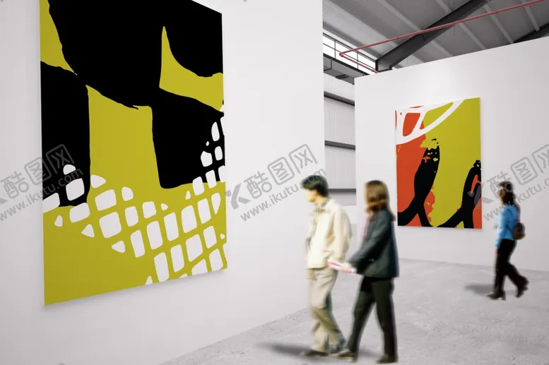编号：50987204171156477808【酷图网】源文件下载-画展场景样机