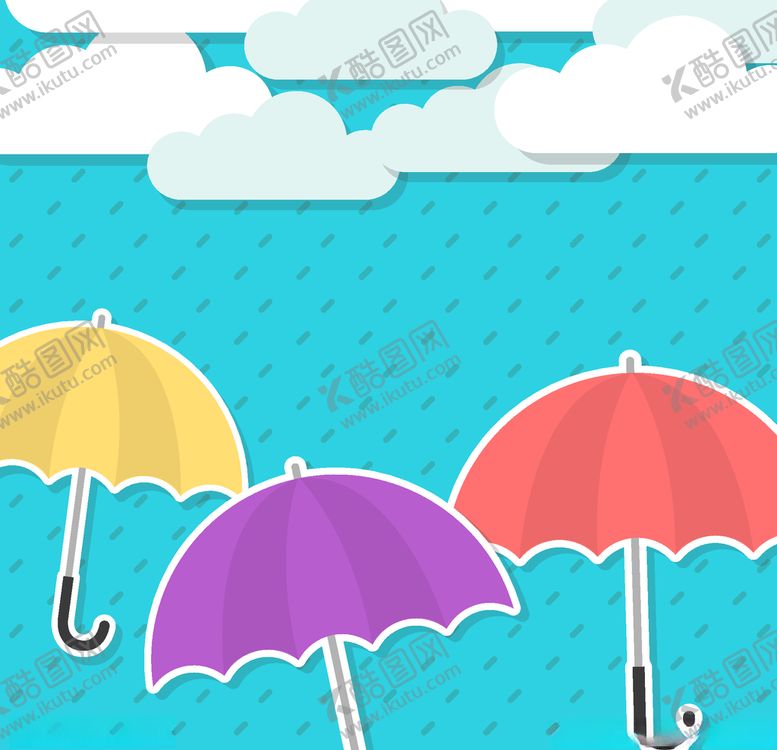 编号：35762310132116099235【酷图网】源文件下载-卡通伞