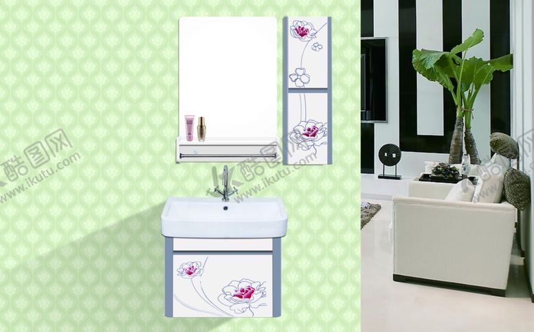 编号：68549511010504442464【酷图网】源文件下载-手绘浴柜