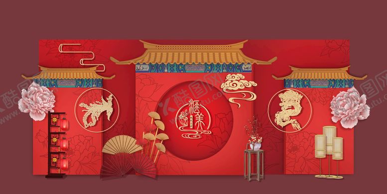 编号：53971410071954322546【酷图网】源文件下载-结婚背景