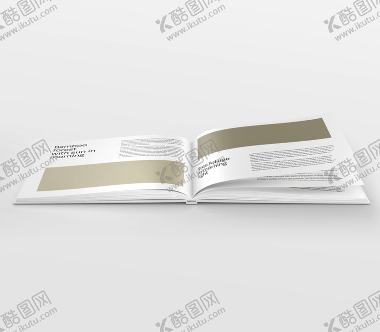 编号：47615010081013404975【酷图网】源文件下载-横版画册样机