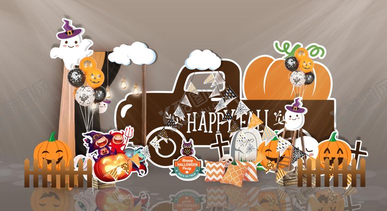 编号：48785510070431463433【酷图网】源文件下载-万圣节背景