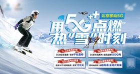 冬奥会点燃冰雪激情宣传海报展板