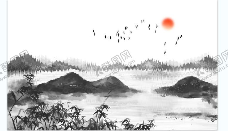 编号：69073809140714273972【酷图网】源文件下载-山水画 