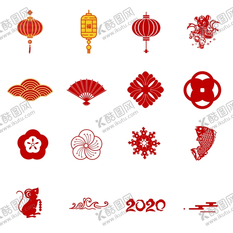 编号：17428511012103171097【酷图网】源文件下载-中国风祥云图案花纹底纹PNG