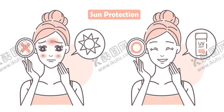 编号：37425609230051145101【酷图网】源文件下载-化妆少女