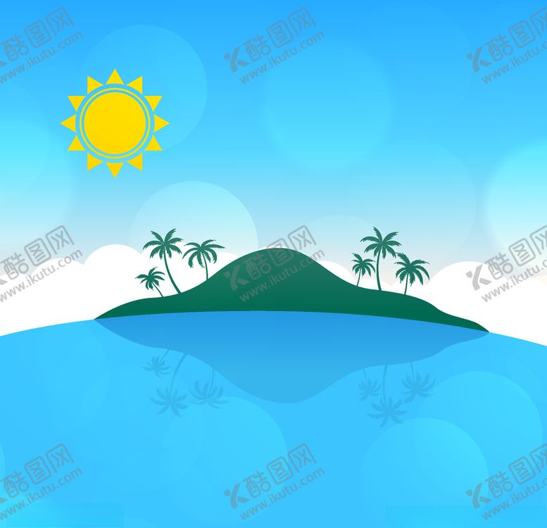 编号：15171406161916038708【酷图网】源文件下载-小岛自然风光