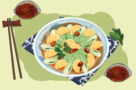 美食特产插画竹溪蒸盆