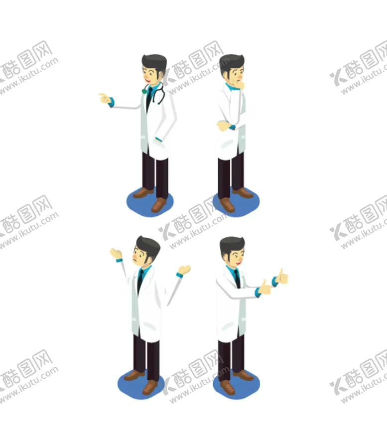 编号：03251410070139409751【酷图网】源文件下载-医生矢量素材