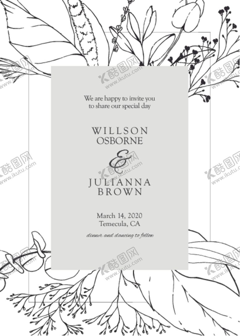 编号：98055409272022487682【酷图网】源文件下载-花卉卡片