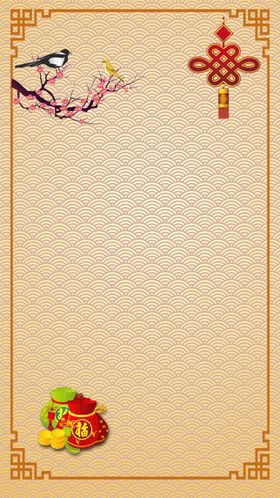 中国风字画框