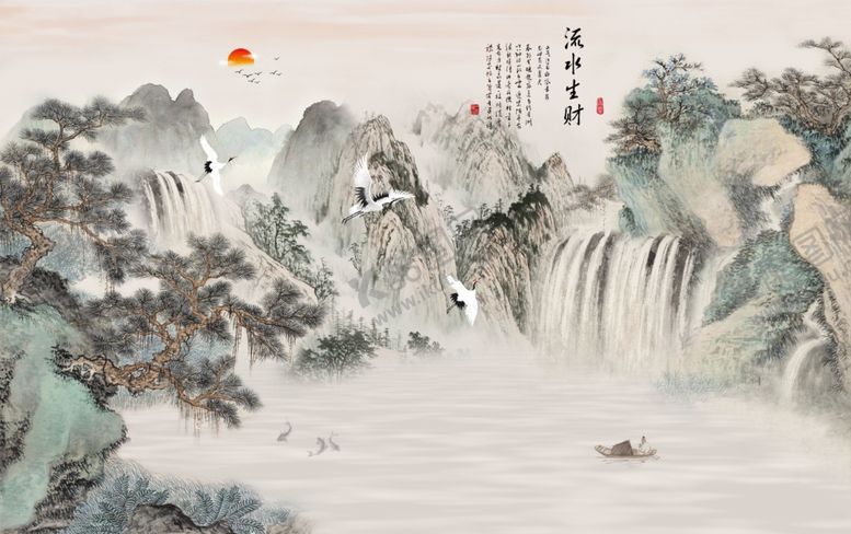 编号：51286704291157275762【酷图网】源文件下载-水墨