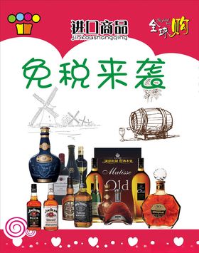 进口食品海报