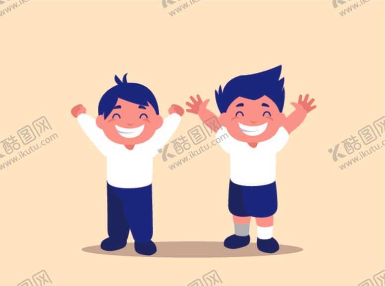 编号：89866009151141371831【酷图网】源文件下载-快乐人物孩子插画