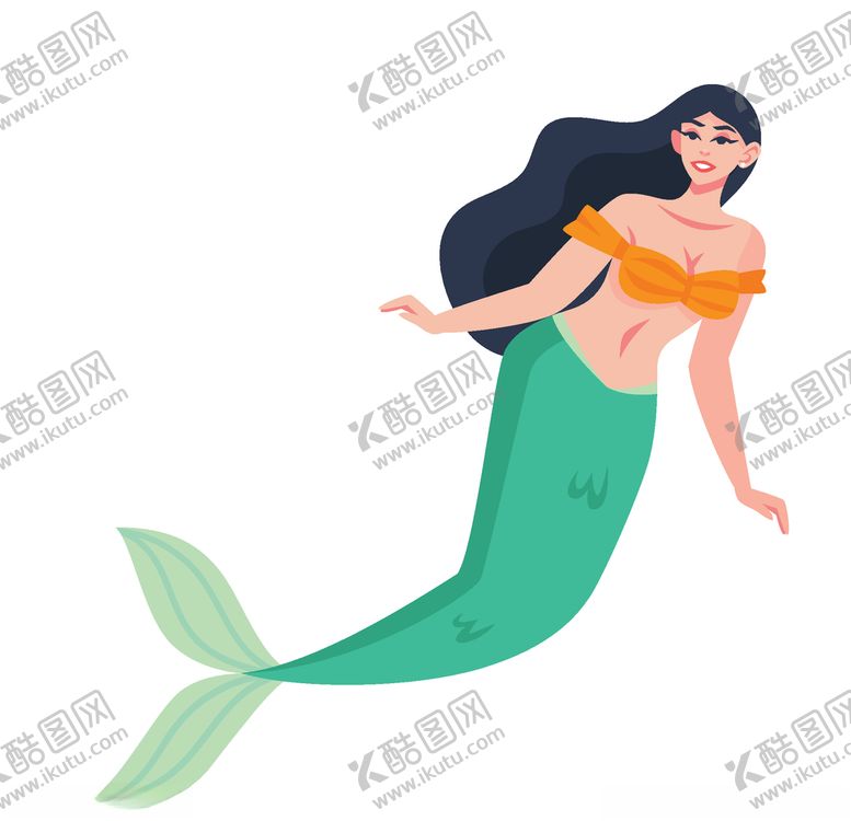 编号：89397907070238115736【酷图网】源文件下载-美人鱼