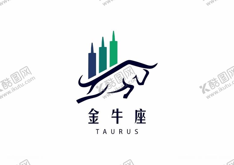 编号：33082712110756063733【酷图网】源文件下载-金牛座logo