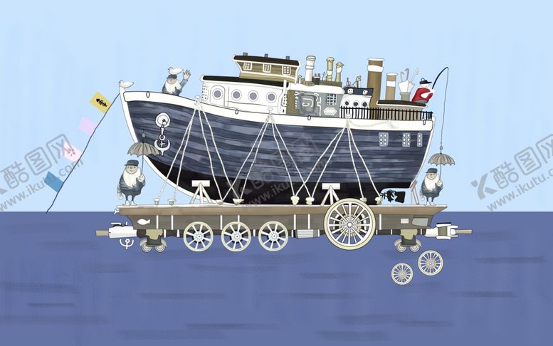 编号：38517109160803186050【酷图网】源文件下载-卡通背景墙